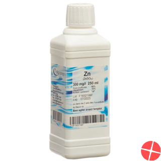 Oligopharm Zink Lösung 300mg/l 250ml