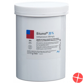 Bitumol Salbe 20% 1000g