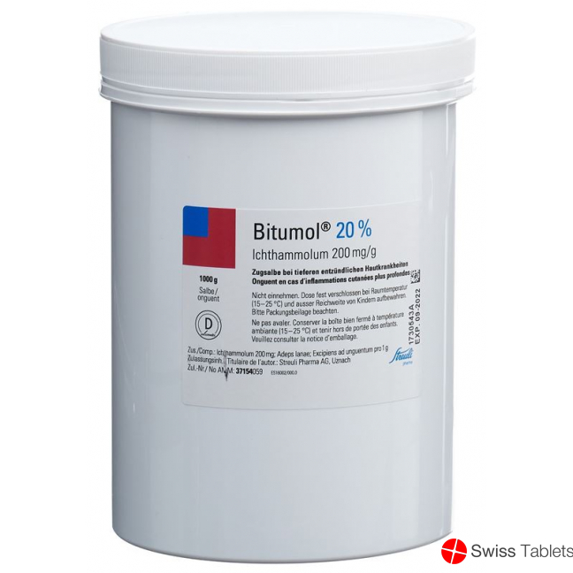 Bitumol Salbe 20% 1000g buy online