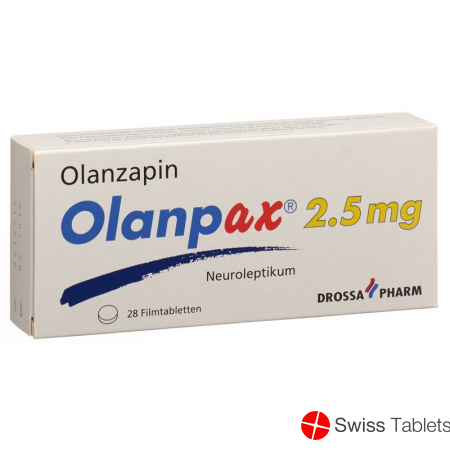 Olanpax Filmtabletten 2.5mg 28 Stück buy online