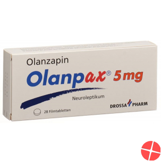 Olanpax Filmtabletten 5mg 28 Stück Olanpax Filmtabletten 5mg 28 Stück