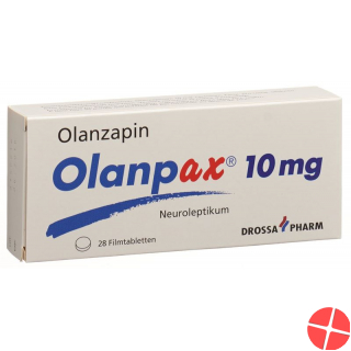 Olanpax Filmtabletten 10mg 28 Stück Olanpax Filmtabletten 10mg 28 Stück