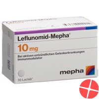 Leflunomid Mepha Lactabs 10mg 30 Stück