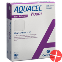 Aquacel Foam 10x10cm Non-Adhesive 10 Stück