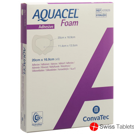 Aquacel Foam Adhesive Sacral 5 Stück buy online