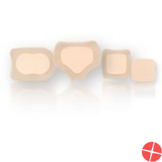 Aquacel Foam 25x30cm Adhesive 5 Stück