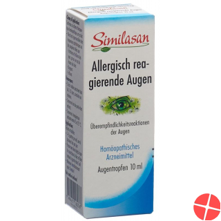 Similasan Allergisch reagierende Augen Augentropfen 10ml