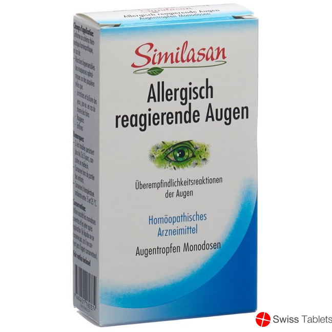 Similasan Allergisch Reagier Augen 20x 0.4ml buy online