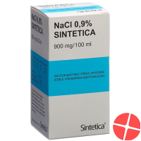 NaCl 0.9% Sintetica 900mg/100ml 100ml Vial NaCl 0.9% Sintetica 900mg/100ml 100ml Vial