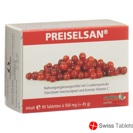 Preiselsan mit Cranberry-Extrakt Tabletten 90 Stück buy online