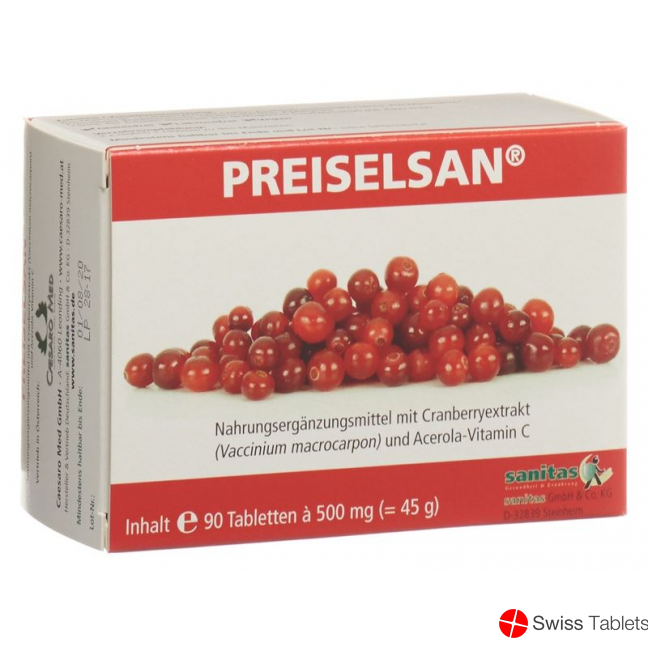Preiselsan mit Cranberry-Extrakt Tabletten 90 Stück buy online
