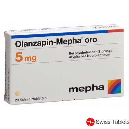Olanzapin Mepha Oro Schmelztabletten 5mg 28 Stück buy online