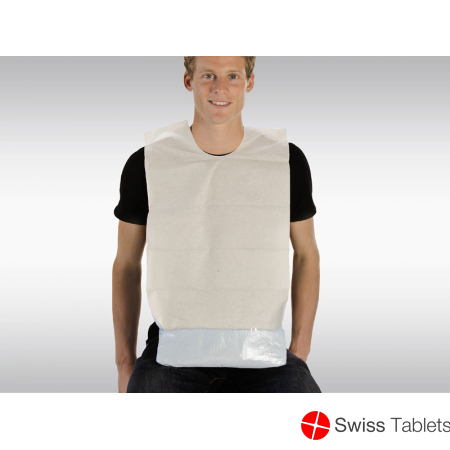 Soft Care Einweg-Essserviette 37x70cm Kleb 100 Stück buy online