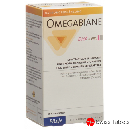 Omegabian DHA + EPA Capsules 80 Caps buy online