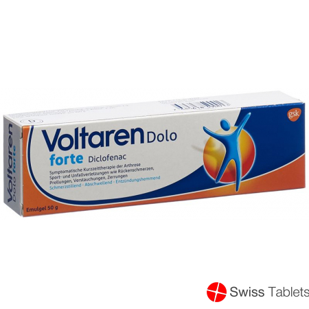Voltaren Dolo Forte Emulgel Tube 50g buy online
