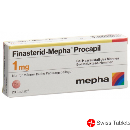 Finasterid Mepha Procapil Filmtabletten 1mg 28 Stück buy online
