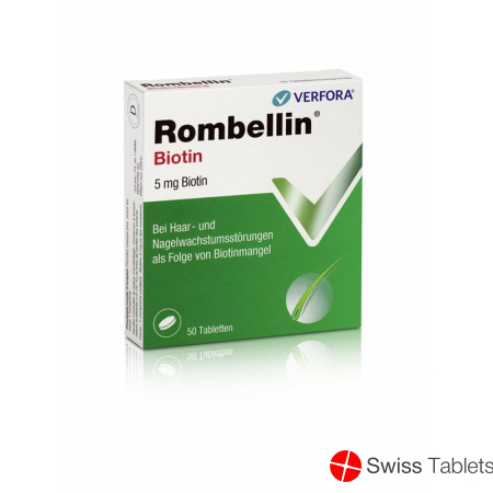 Rombellin Tabletten 5mg Biotin 50 Stück buy online