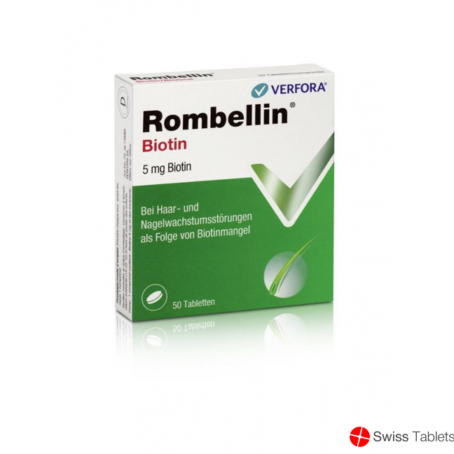 Rombellin Tabletten 5mg Biotin 50 Stück buy online