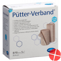 Puetter Verband 8/10cmx5m 2 Stück