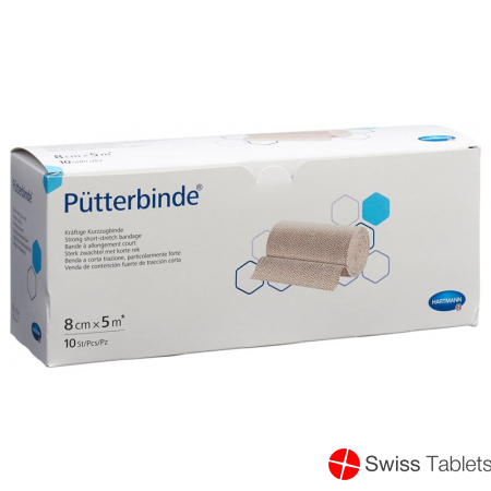Puetter Binde 8cmx5m 10 Stück buy online Puetter Binde 8cmx5m 10 Stück buy online