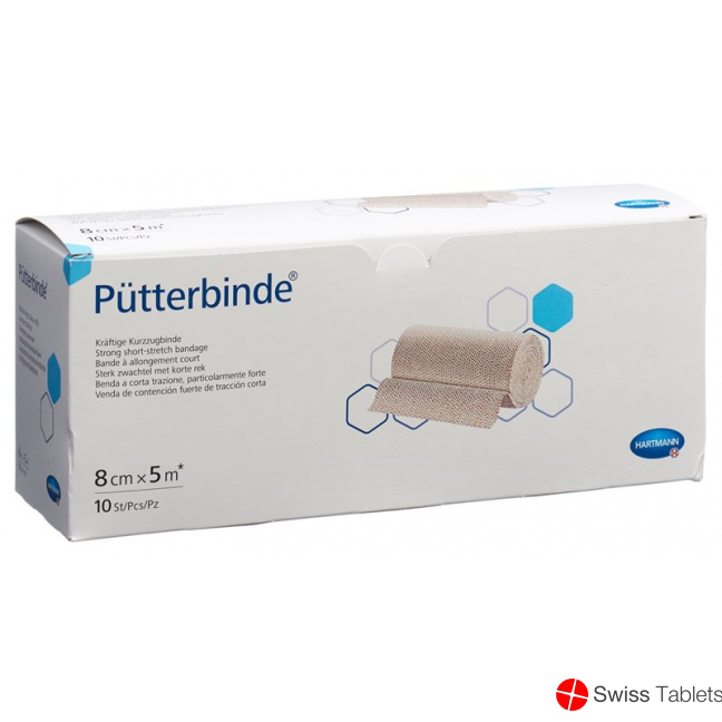 Puetter Binde 8cmx5m 10 Stück buy online Puetter Binde 8cmx5m 10 Stück buy online