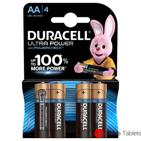 Duracell Batt Ultra Power Mn1500 Aa 1.5v 4 Stück buy online