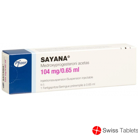 Sayana Injektionssuspension 104mg/0.65ml Einwegspr buy online
