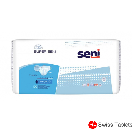 Super Seni Inkontinenz Einlagen Large 30 Stück buy online