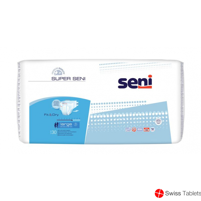 Super Seni Inkontinenz Einlagen Large 30 Stück buy online