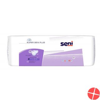 Super Seni Plus Inkontinenz Einl XL 30 Stück