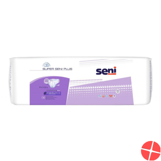 Super Seni Plus Inkontinenz Einl M 30 Stück