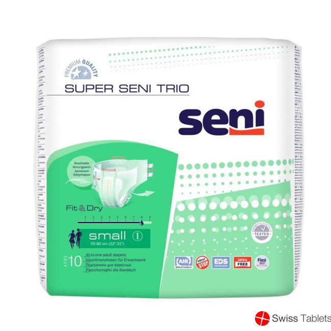 Super Seni Trio Inkontinenz Einl S 12 Stück buy online