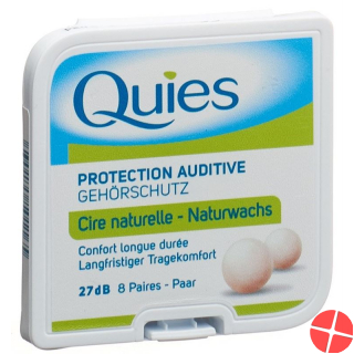 Quies Lärmgehörschutzkugeln Wachs 16 Stück