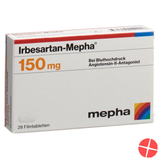 Irbesartan Mepha Filmtabletten 150mg 28 Stück