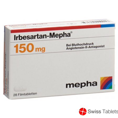 Irbesartan Mepha Filmtabletten 150mg 28 Stück buy online