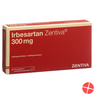 Irbesartan Zentiva Filmtabletten 300mg 28 Stück
