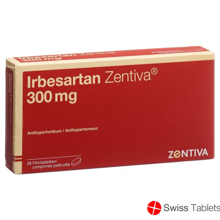 Irbesartan Zentiva Filmtabletten 300mg 28 Stück buy online