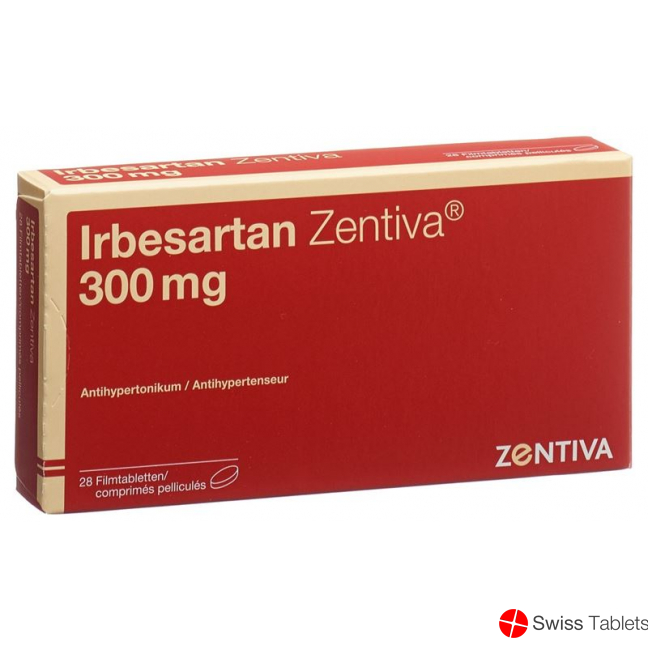 Irbesartan Zentiva Filmtabletten 300mg 28 Stück buy online