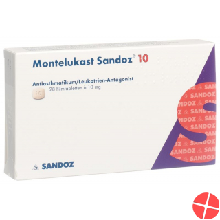 Montelukast Sandoz Filmtabletten 10mg 28 Stück