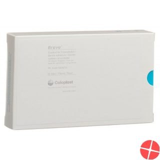 Coloplast Brava Elastischer Fixierstreifen Gebogen 20 Stück