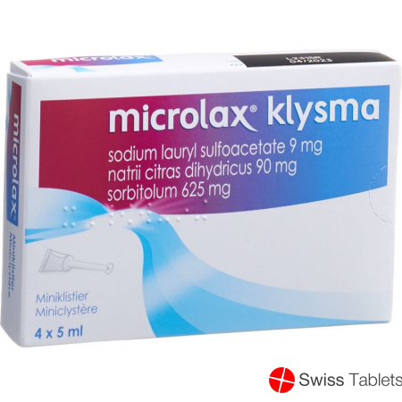 Microlax Klistier 4 5ml buy online Microlax Klistier 4 5ml buy online