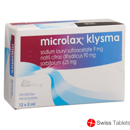 Microlax Klistier 12 Tuben 5ml buy online