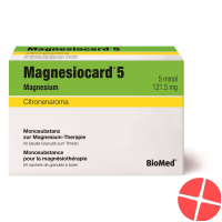 Magnesiocard Granulat 5 Mmol Citron Neu Beutel 50 Stück