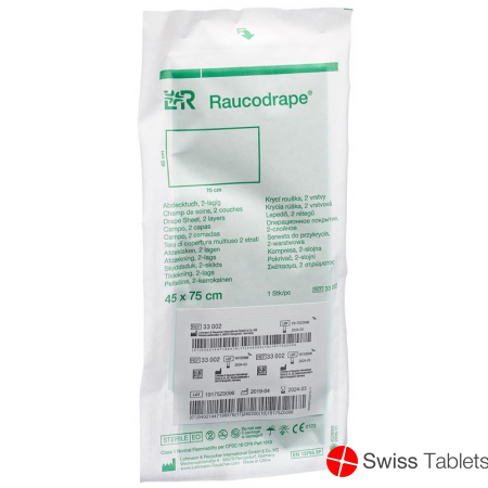 Lohmann Set 1 Abdecktuch 45x75cm Steril 120 Stück buy online