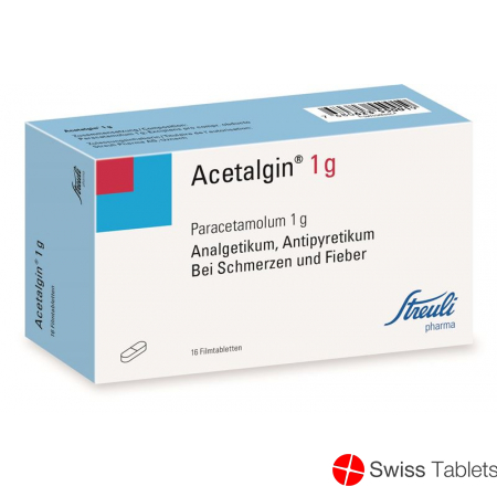 Acetalgin Filmtabletten 1g 16 Stück buy online