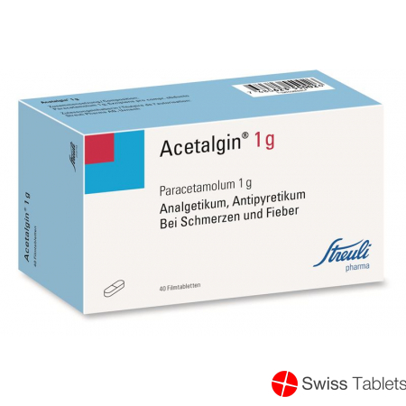 Acetalgin Filmtabletten 1g 40 Stück buy online
