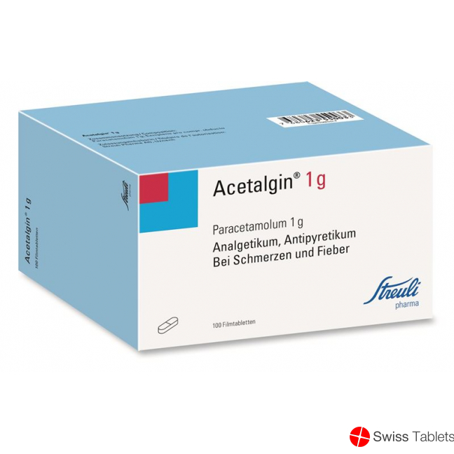 Acetalgin Filmtabletten 1g 100 Stück buy online
