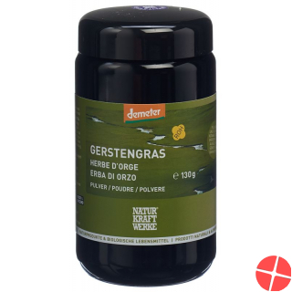 Naturkraftwerke Gerstengras Pulver Demeter 130g