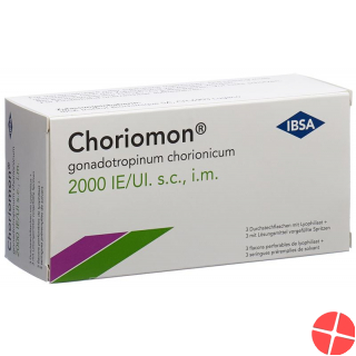 Choriomon 2000 Ie C Solv (spritze) Durchstechflasche 3 Stück