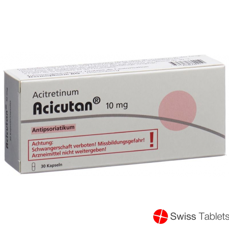 Acicutan Kapseln 10mg 30 Stück buy online